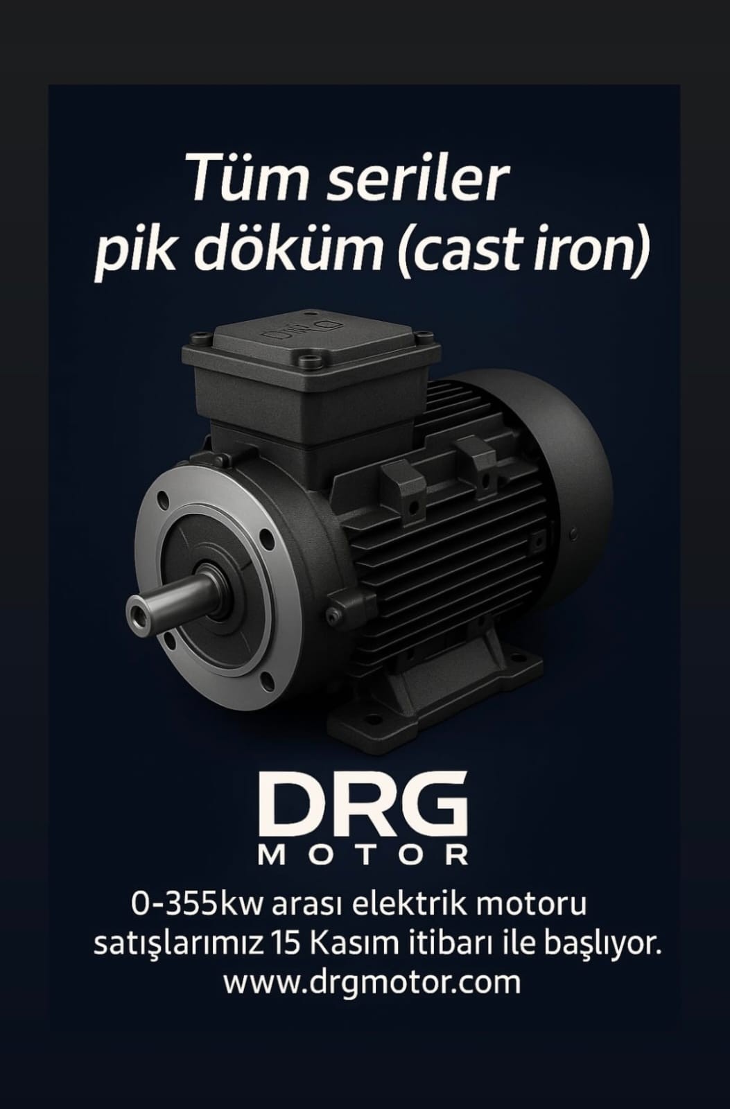 Super Premium Efficiency IE5 kW Electric Motors – DRG MOTOR,