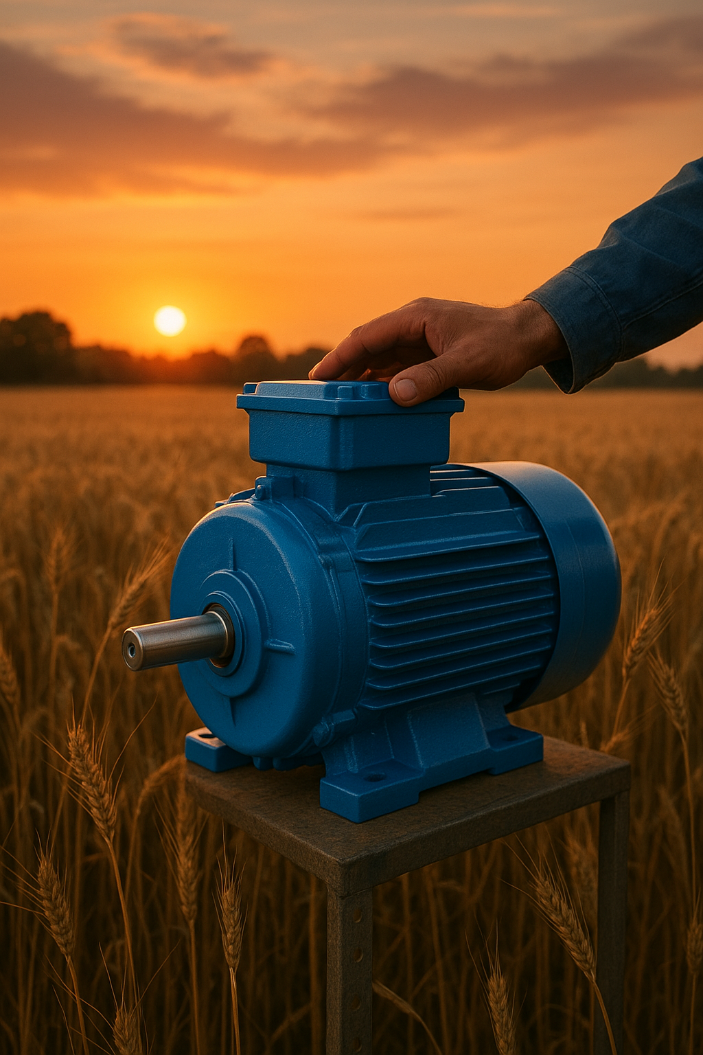 High Power Electric Motors for Heavy Industrial Machinery