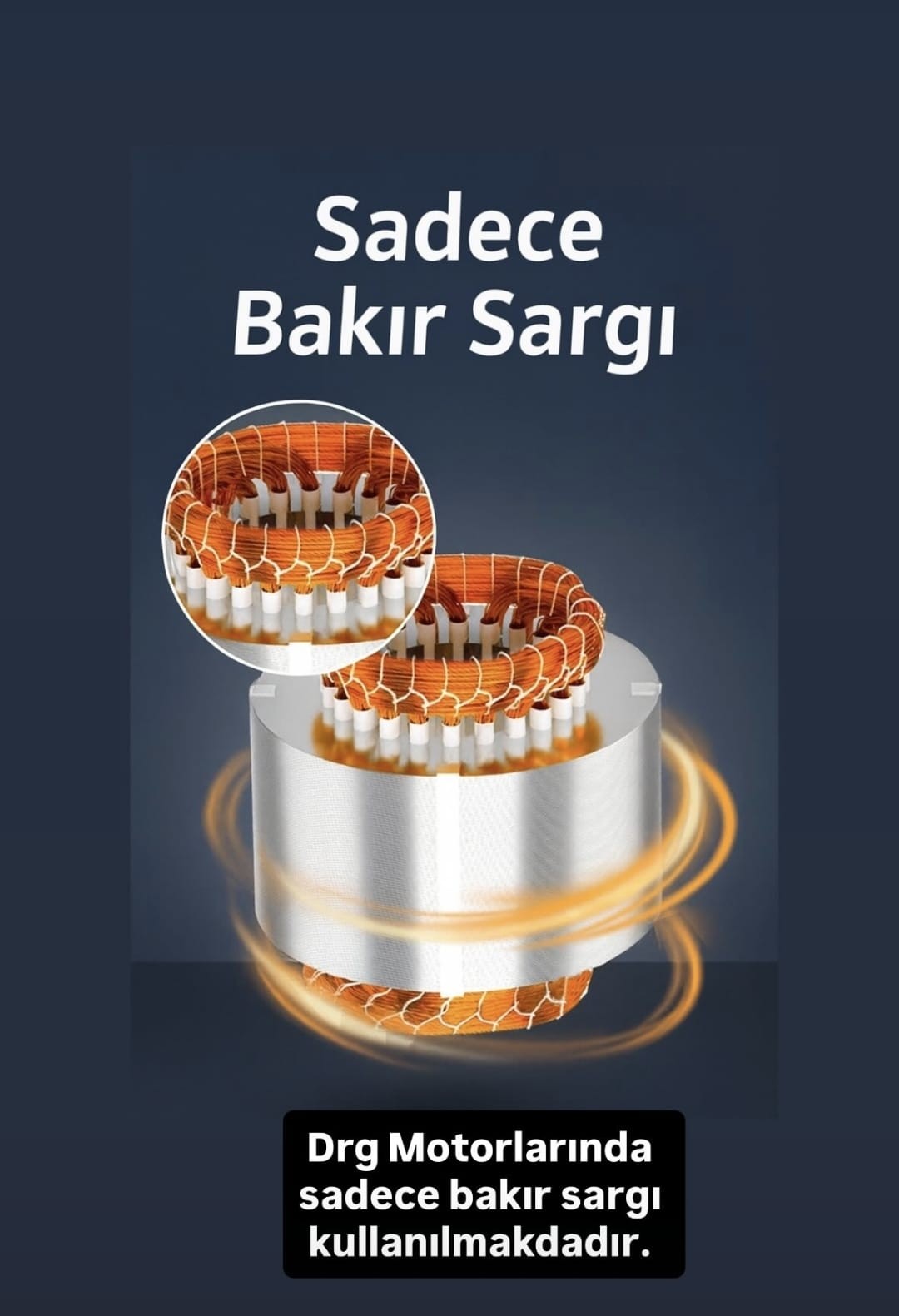 5.5 kW (7.5 Hp) 1500 d/d IE3 Trifaze DRG Elektrik Motoru,