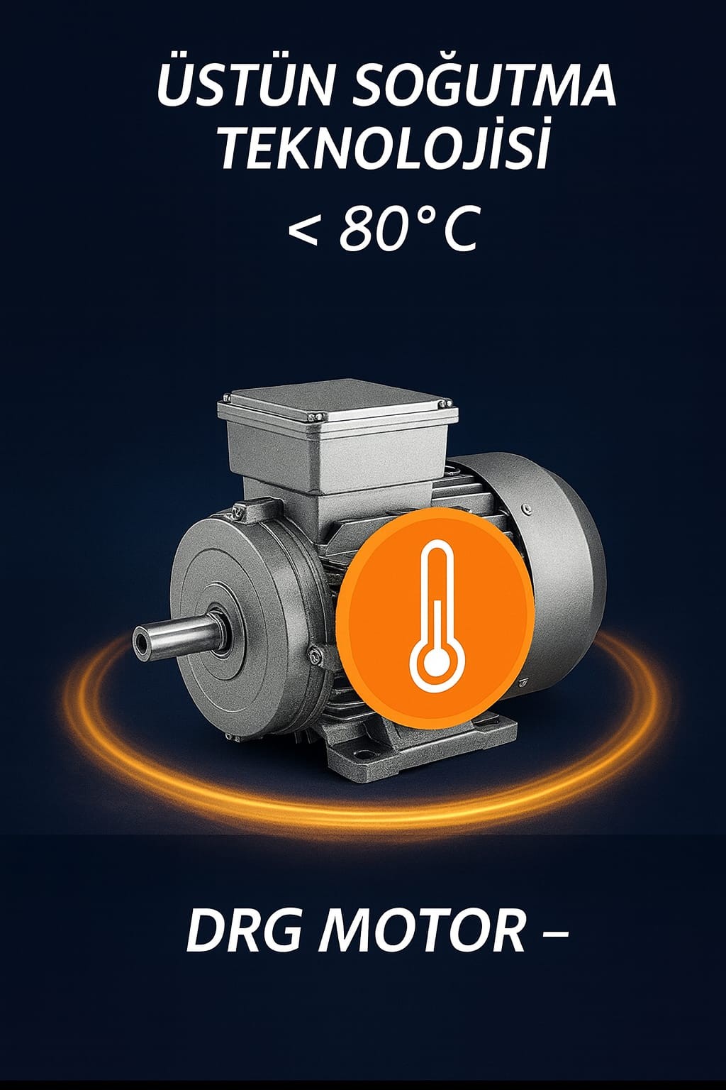 0.75 kW 3000 d/d DRG Elektrik Motorları