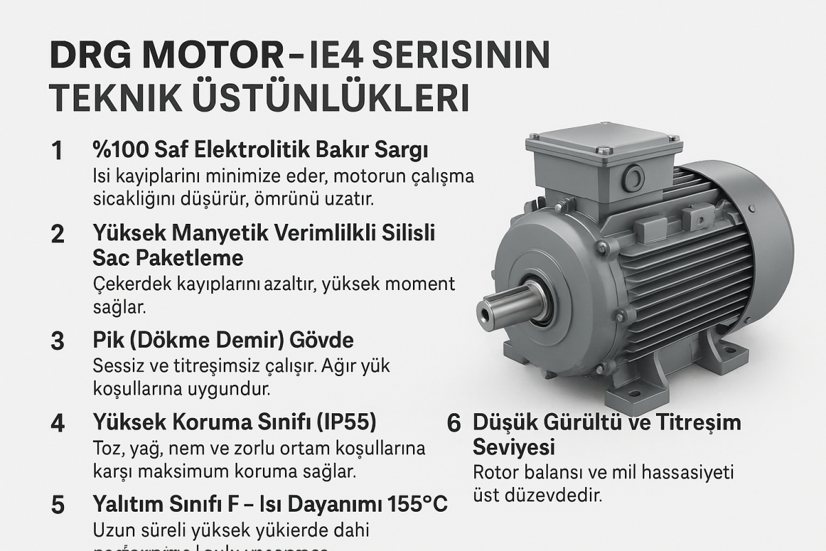 45 kW 1500 Devir AC Motor